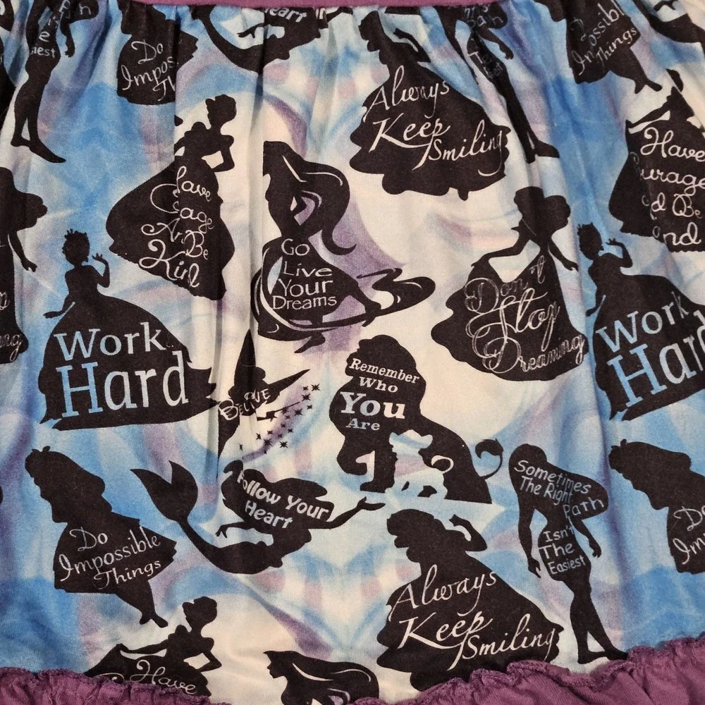 Girls Milksilk Inspirational Quote Dress Size 4T Sleeveless Ruffle‎